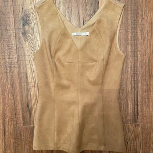 Bailey44 suede top